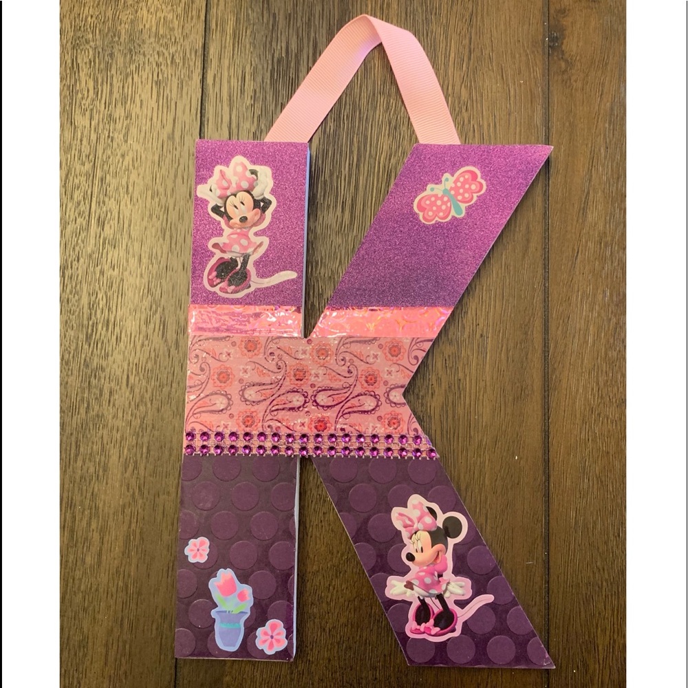 Purple and Pink Minnie Mouse K